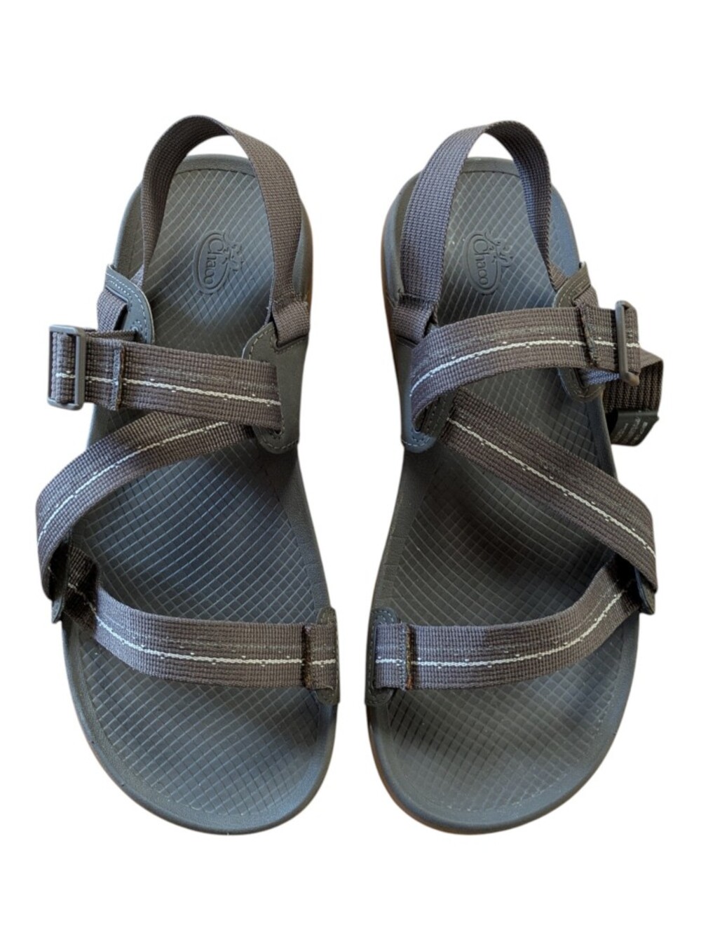 Chaco Lowdown Sport Sandal Gray Mens Size 11 - Picture 2 of 11